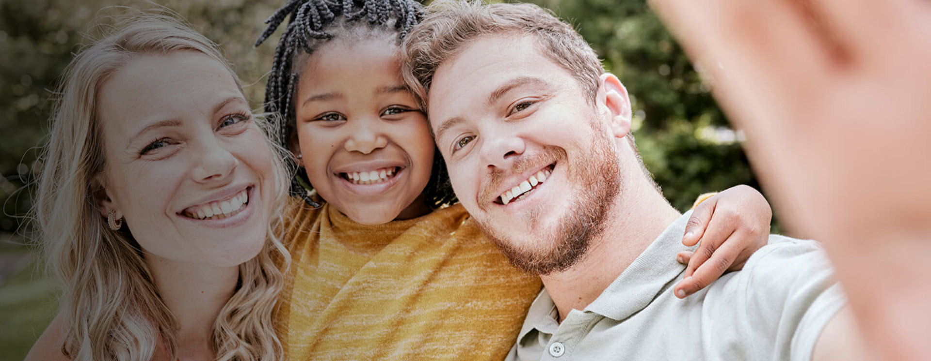 Group of Family smiling